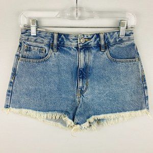 Pacsun High Rise Festival Concert Wear Fringed  Women's Size 27 Jean Shorts